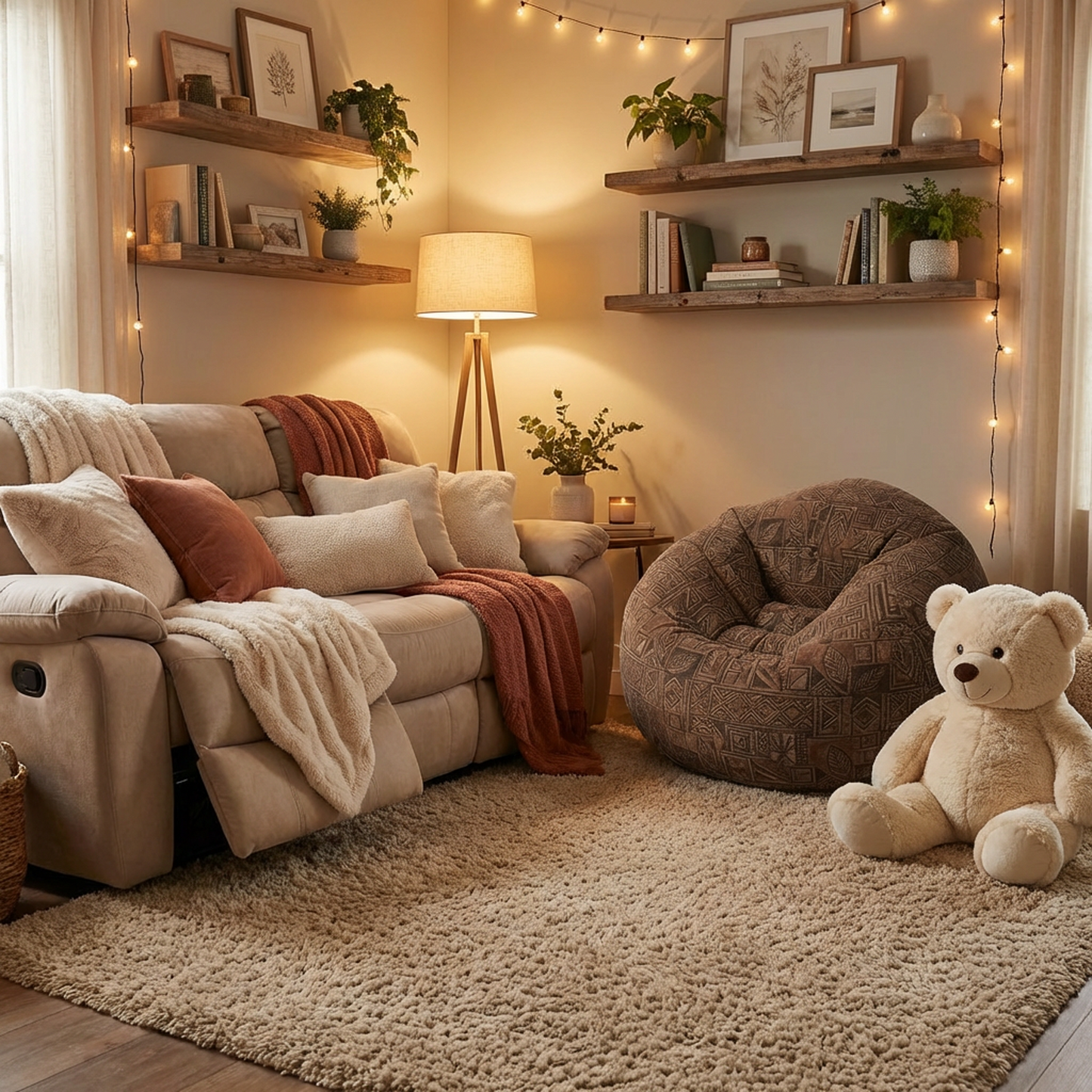 Boho Pattern Bean Bag Chair