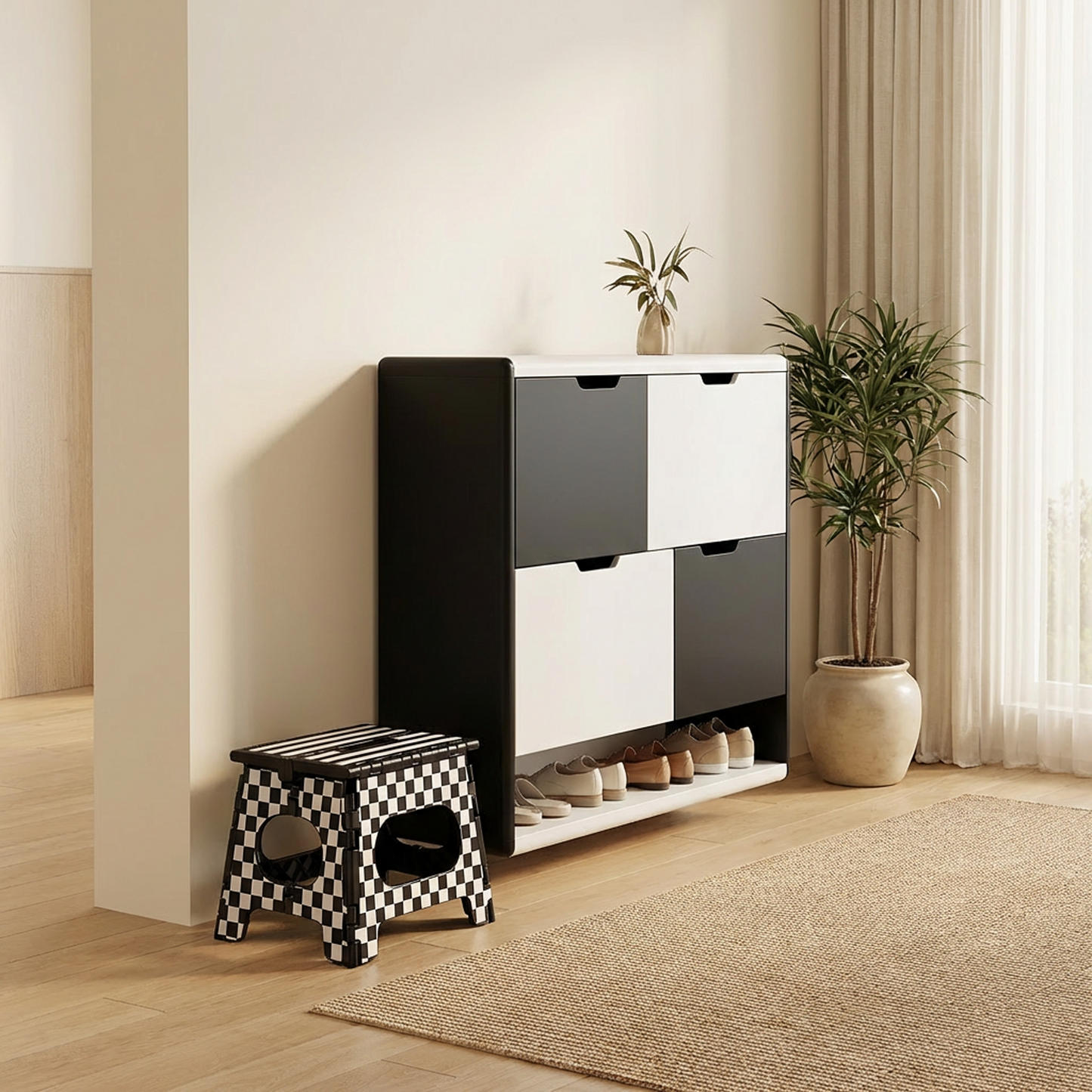 Foldable Step Stool with Carry Handle