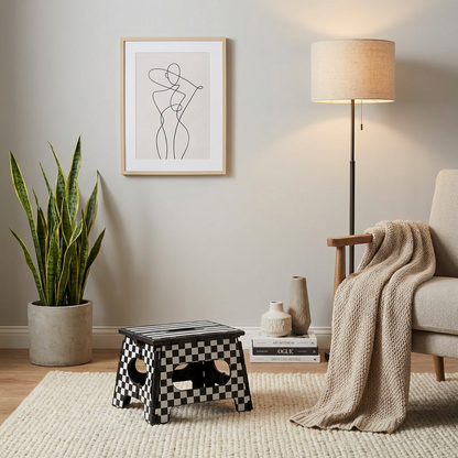 Foldable Step Stool with Carry Handle