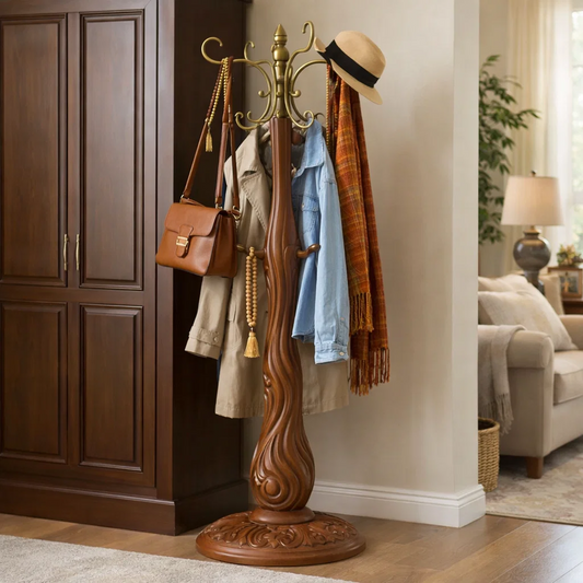 Vintage Freestanding Coat Rack Stand